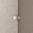 SCHWEBETÜRENSCHRANK 218/210/59 cm 2-türig Grau, Weiß  - Alufarben/Weiß, KONVENTIONELL, Glas/Holzwerkstoff (218/210/59cm) - Xora