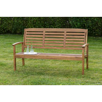 GARTENBANK 161/92/62 cm Akazie   - Akaziefarben, ROMANTIK / LANDHAUS, Holz (161/92/62cm) - Gardenson