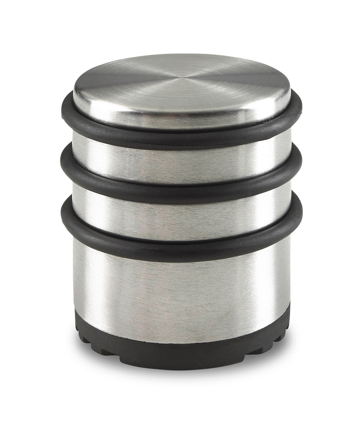 TÜRSTOPPER Metall  - Silberfarben/Schwarz, Basics, Metall (7/7,5cm) - Boxxx