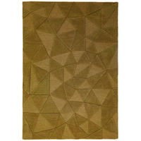 WOLLTEPPICH 160/230 cm Wiggle Goldfarben rechteckig  - Goldfarben, Basics, Textil (160/230cm) - Flair Rugs