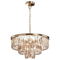 PENDELLEUCHTE 50/40/50 cm   - Goldfarben, Basics, Glas/Metall (50/40/50cm) - MAYTONI