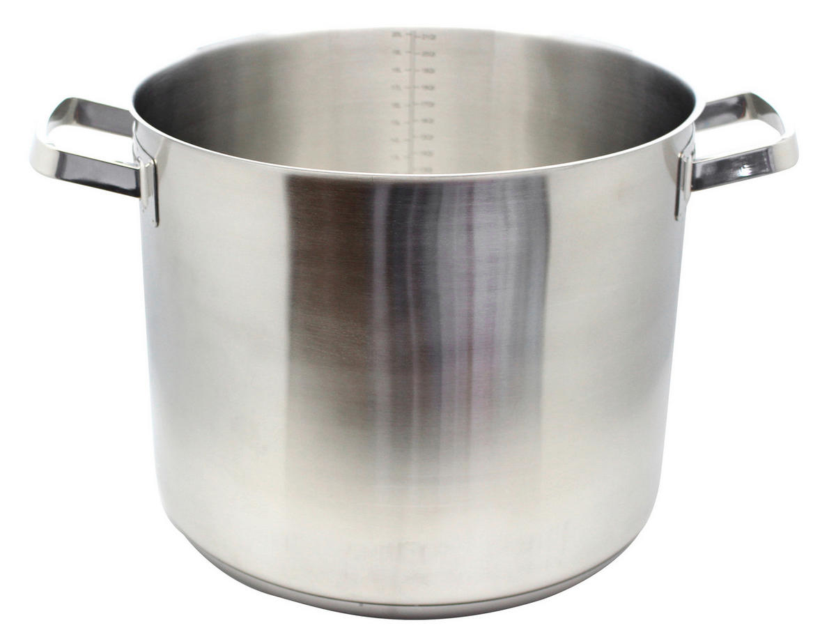 GEMÜSETOPF Profi Cuisine 8,5 L  - Silberfarben, Basics, Metall (24cm) - ELO