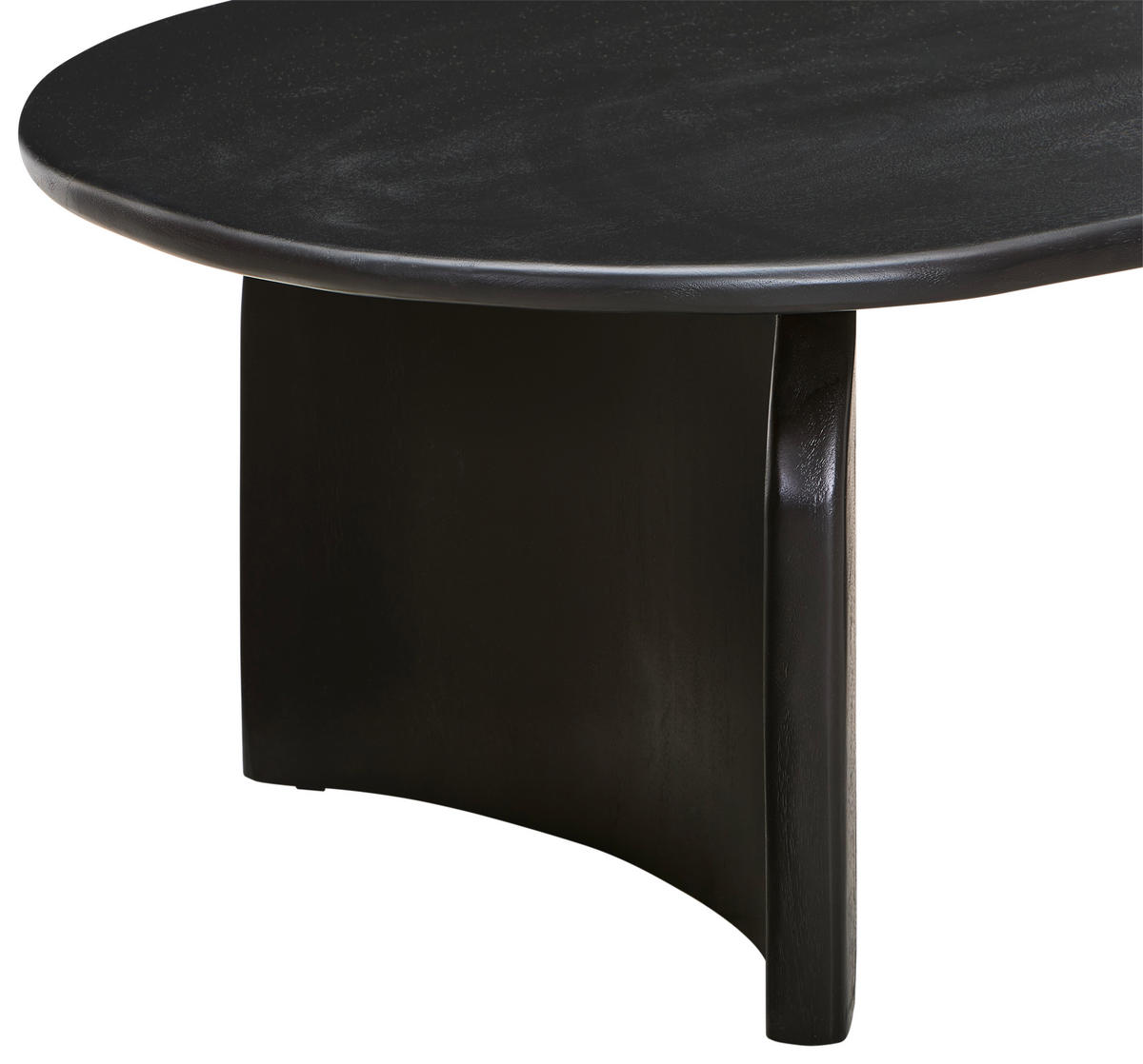 COUCHTISCH Mangoholz massiv oval Dunkelbraun  - Dunkelbraun/Walnussfarben, Design, Holz (120/65/40cm) - Livetastic