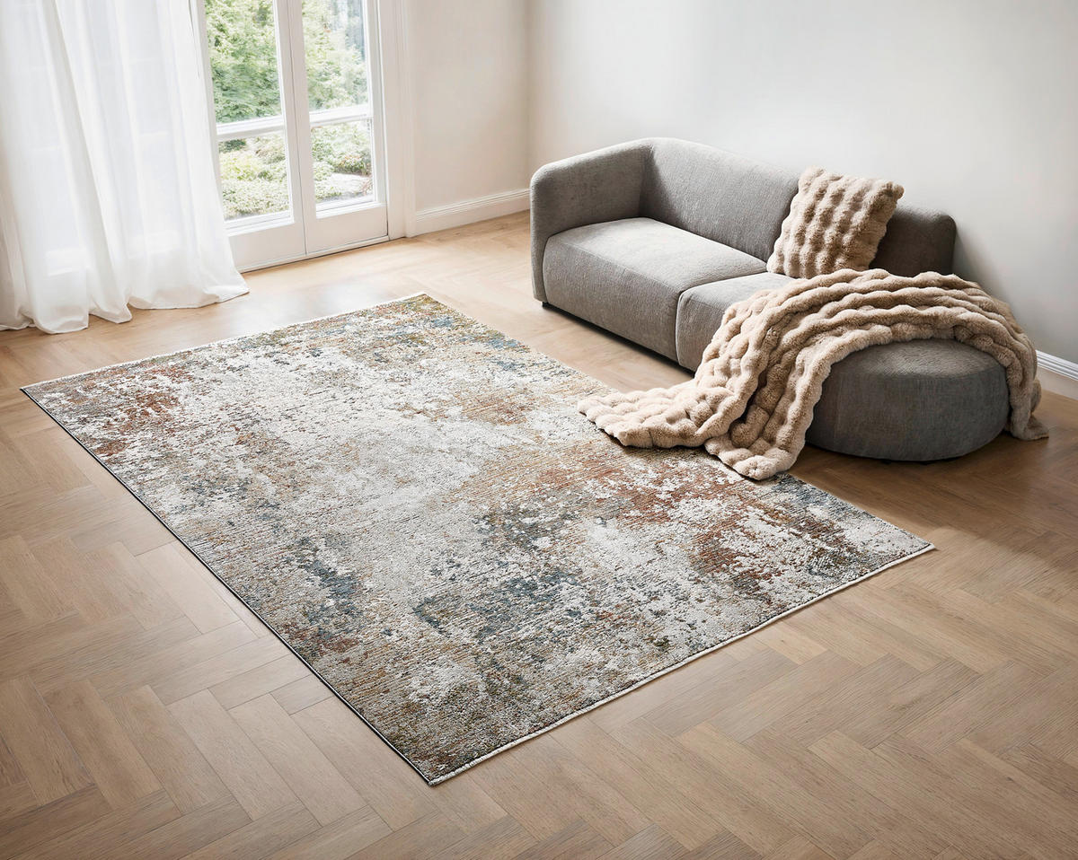 VINTAGE-TEPPICH 160/230 cm Blau, Multicolor rechteckig  - Blau/Multicolor, LIFESTYLE, Textil (160/230cm) - Novel