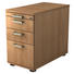 CONTAINER - Chromfarben/Eichefarben, KONVENTIONELL, Holzwerkstoff/Kunststoff (42,8/72-76/80cm) CONTAINER - Chromfarben/Eichefarben, KONVENTIONELL, Holzwerkstoff/Kunststoff (42,8/72-76/80cm)