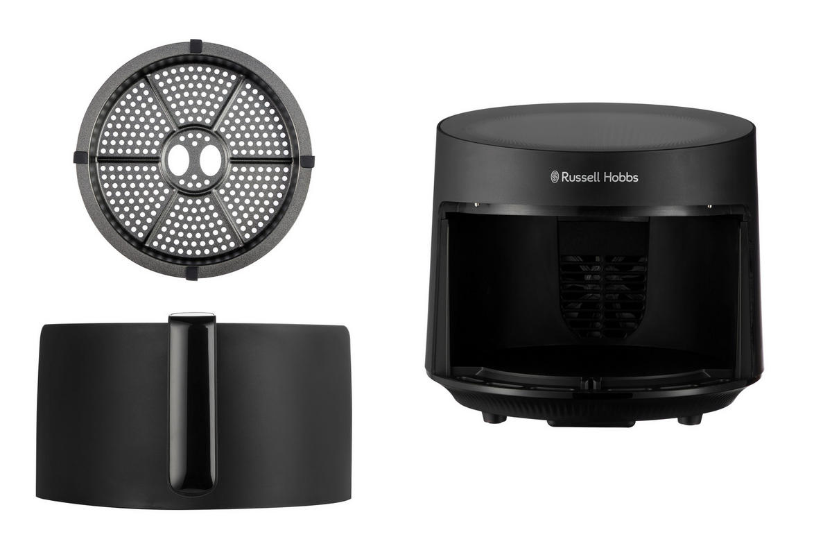 HEIßLUFTFRITTEUSE  - Schwarz, Basics, Kunststoff (30/28/45cm) - Russell Hobbs
