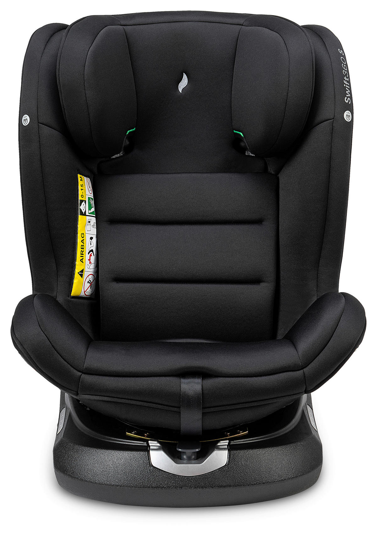 REBOARDER-KINDERSITZ SWIFT360S ECE R 129 i-SIZE  - Schwarz, Basics, Kunststoff/Textil (44/60/50cm) - Osann