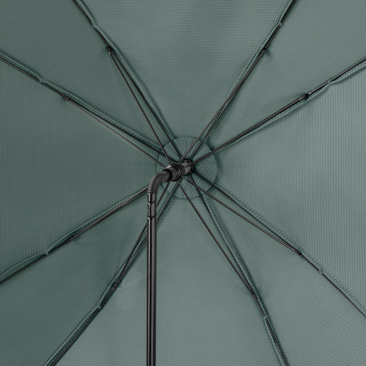 KINDERWAGENSONNENSCHIRM SUNNY  - Grün, Basics, Textil/Metall (55,5/10/4cm) - ABC Design