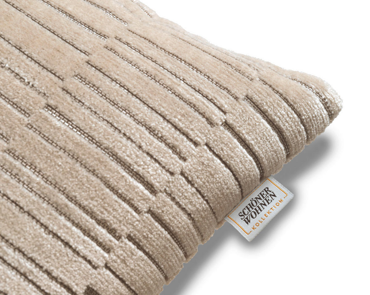 KISSENHÜLLE SW-MUTE 43/43 cm  - Beige/Creme, Basics, Textil (43/43cm) - Schöner Wohnen