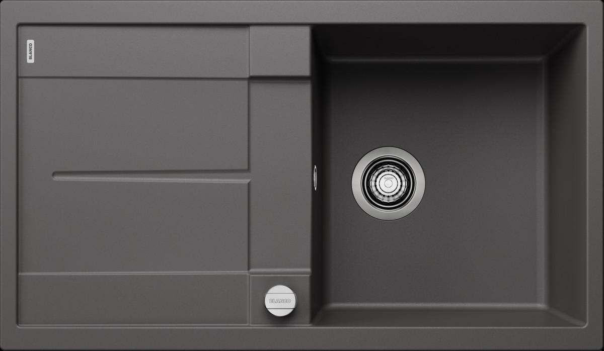 SPÜLE 518871  - Grau, Basics, Keramik (86/19/50cm) - Blanco