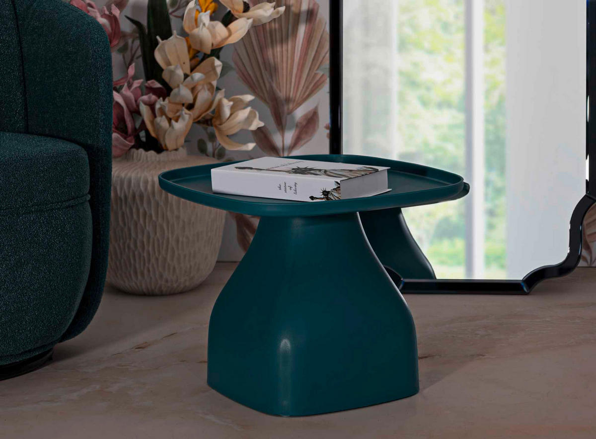 COUCHTISCH - Blau, Basics, Kunststoff (48/38/48cm)