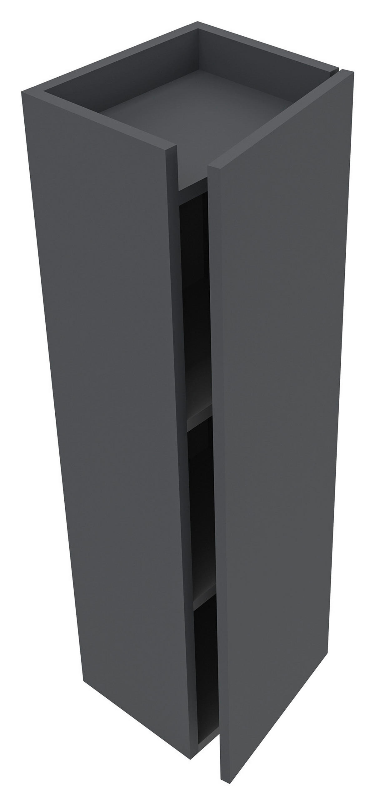 HIGHBOARD COAST  in 30/100/25 cm  - Anthrazit, MODERN, Holzwerkstoff (30/100/25cm) - MID.YOU