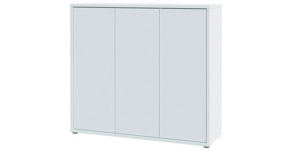 SCHUHSCHRANK Alice Springs  in 109,2/99,1/34,9 cm  - Hellgrau/Grau, MODERN, Holzwerkstoff (109,2/99,1/34,9cm) - Xora