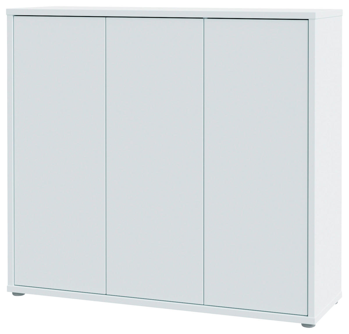 Dulap Pentru Pantofi 109,2/99,1/34,9 cm  - gri deschis/gri, Modern, material pe bază de lemn (109,2/99,1/34,9cm) - Modern Living