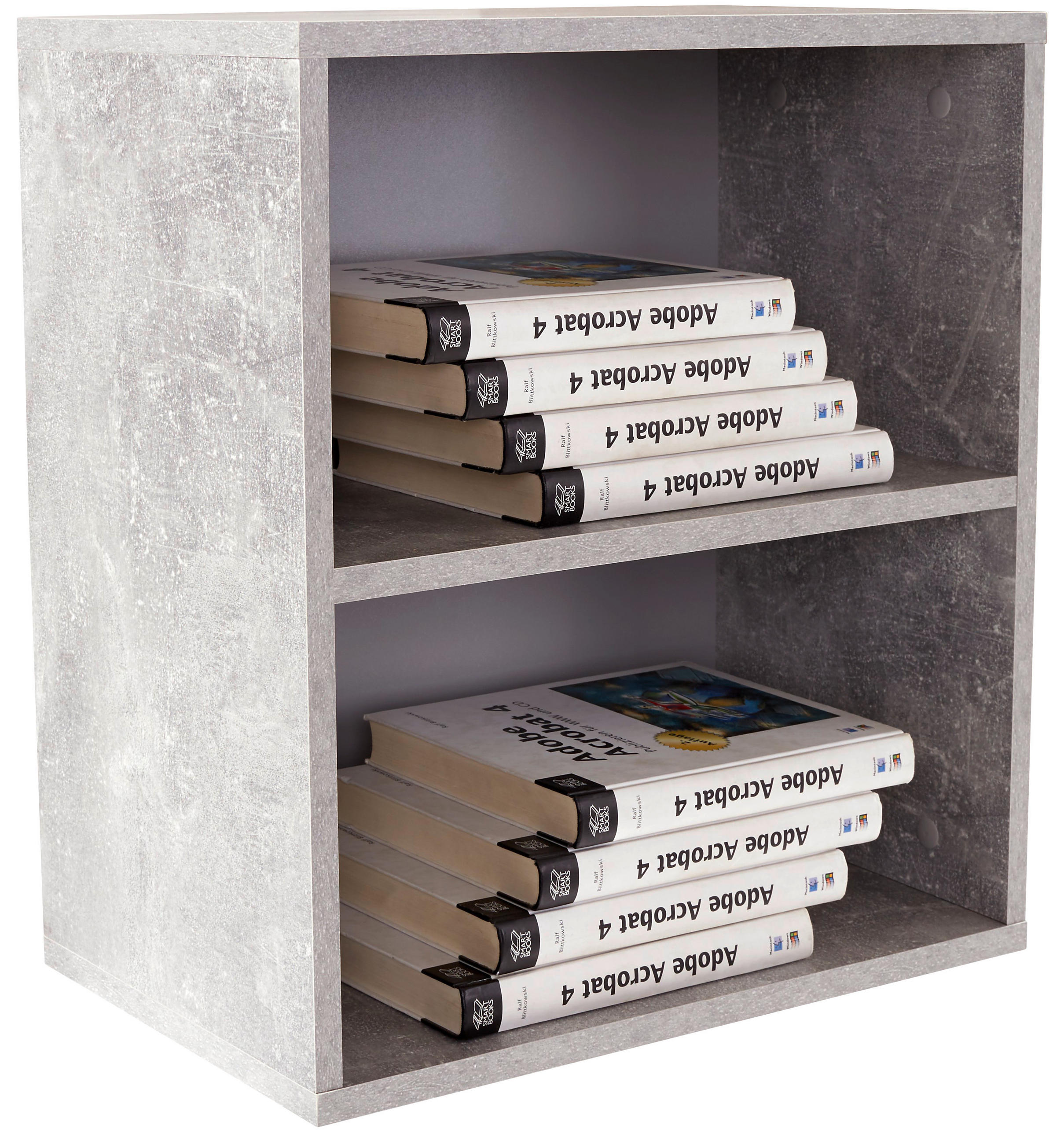 Hängeregal Elke B: 50 Cm Betonoptik 2 Fächer