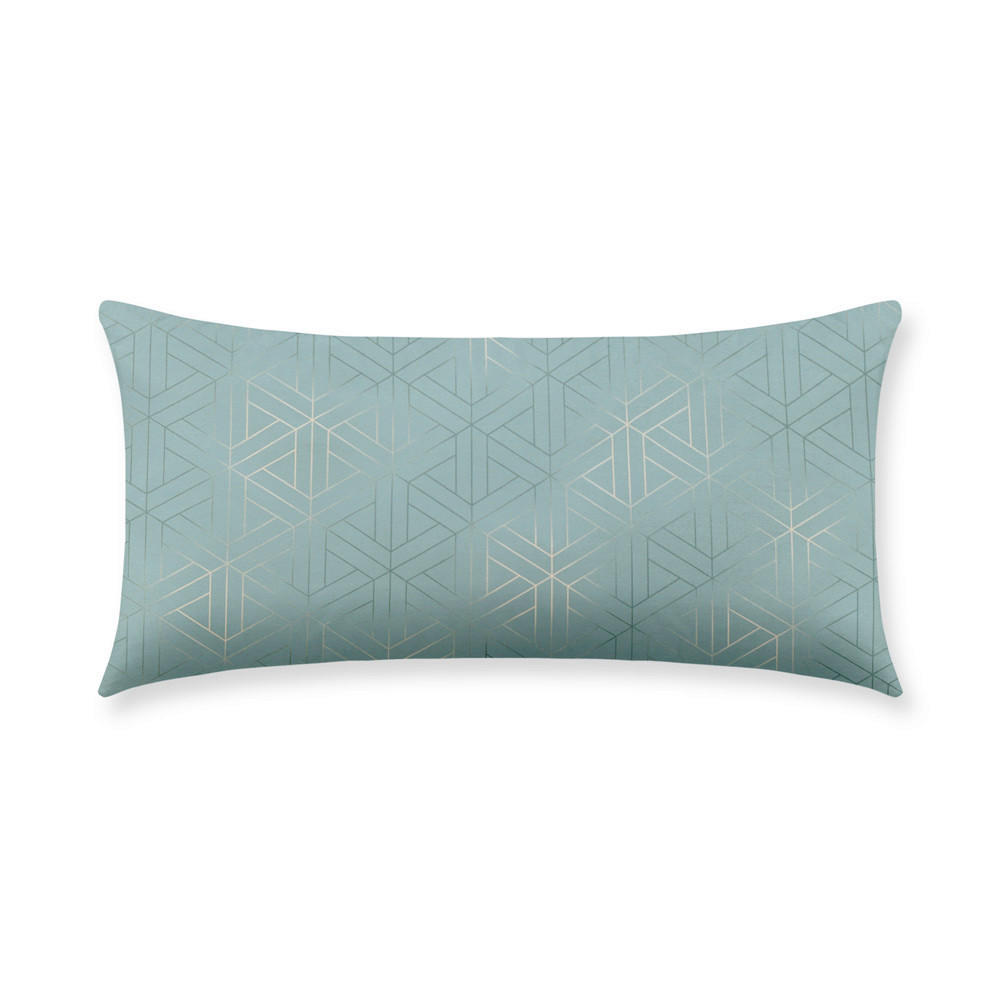 KOPFKISSENBEZUG Pippa 80/80 cm  - Mintgrün, KONVENTIONELL, Textil (80/80cm) - Estella
