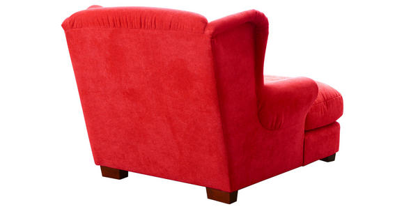 XXL-SESSEL - Rot, ROMANTIK / LANDHAUS, Holz/Textil (120/101/142cm) - Cantus