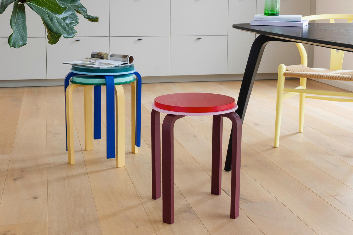 HOCKER REMEMBER Rot  - Rot, Basics (40/45cm)