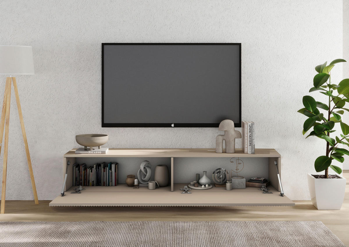 HÄNGELOWBOARD - Kaschmir, Design, Holzwerkstoff (160/29/30cm) - MID.YOU