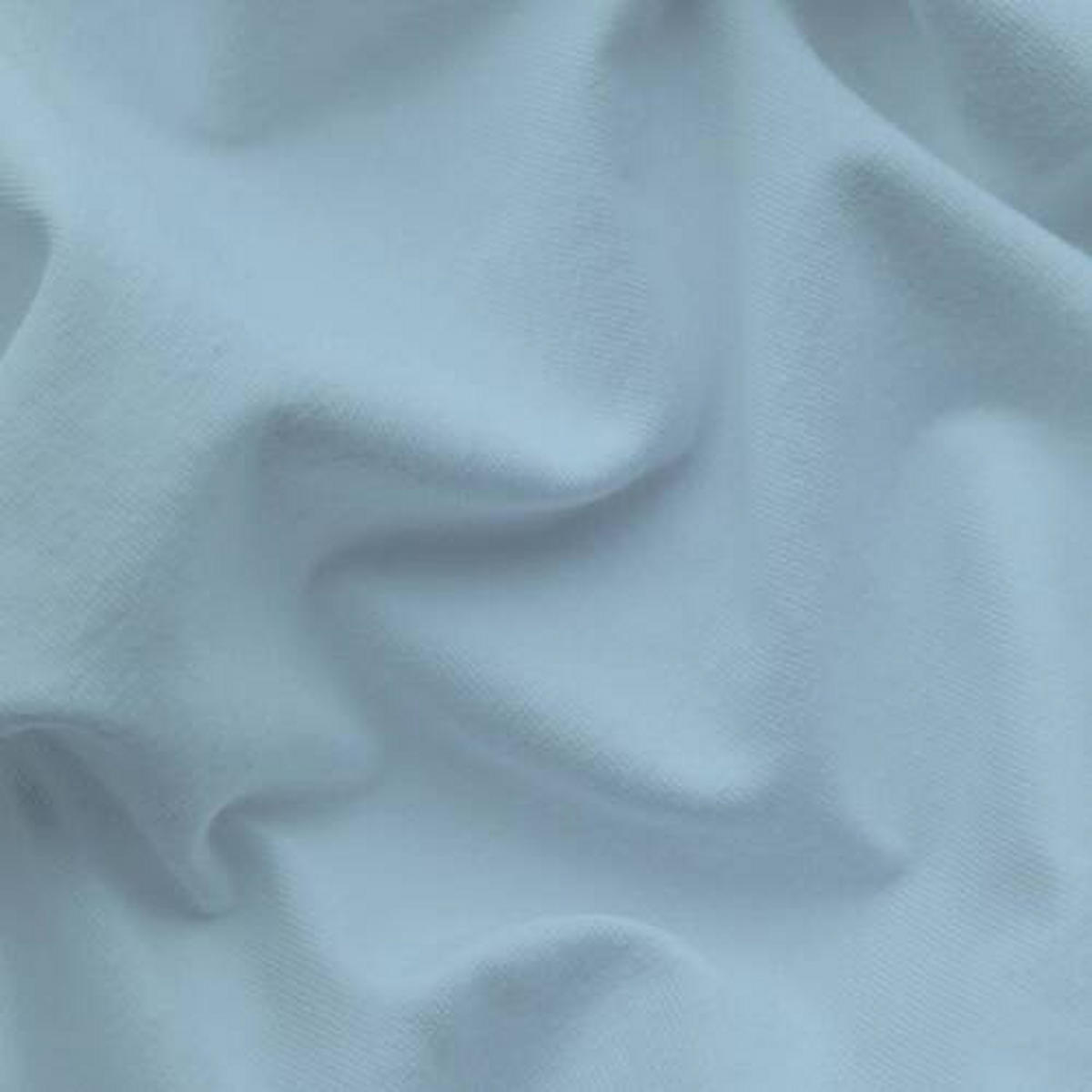 TOPPER-SPANNBETTTUCH PURE Jersey  - Hellblau, Basics, Textil (180-200/200-220cm) - Schlafgut