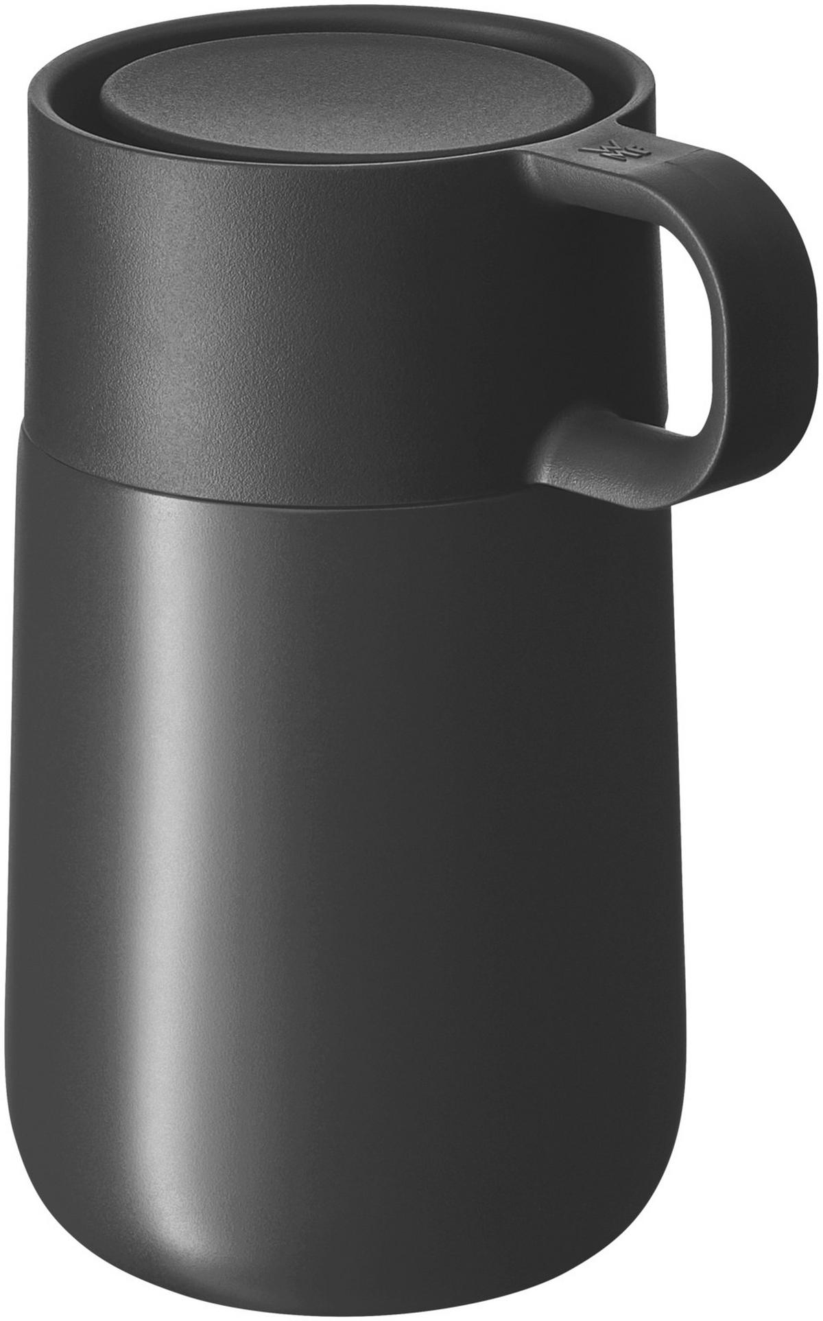 THERMOBECHER Travel Mug 300 l  - Anthrazit, Design, Kunststoff/Metall (300ml) - WMF