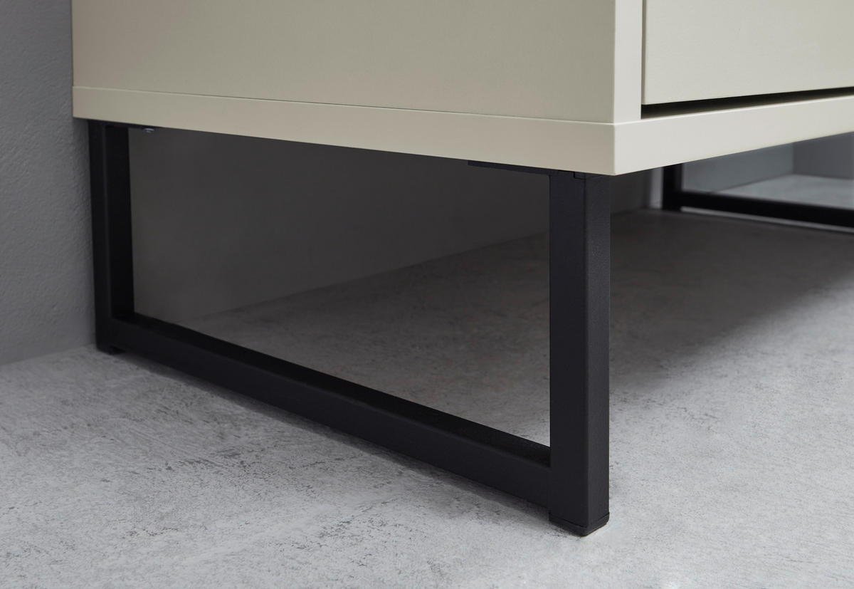 WASCHBECKENUNTERSCHRANK 60/60/35 cm  - Kaschmir/Eichefarben, MODERN, Holzwerkstoff/Kunststoff (60/60/35cm) - MID.YOU