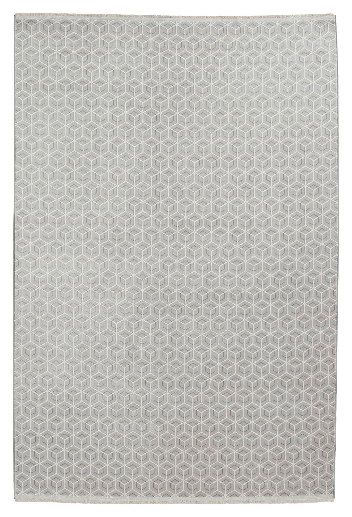 WEBTEPPICH 140/200 cm Metric  - Silberfarben, Design, Textil (140/200cm) - Joop!