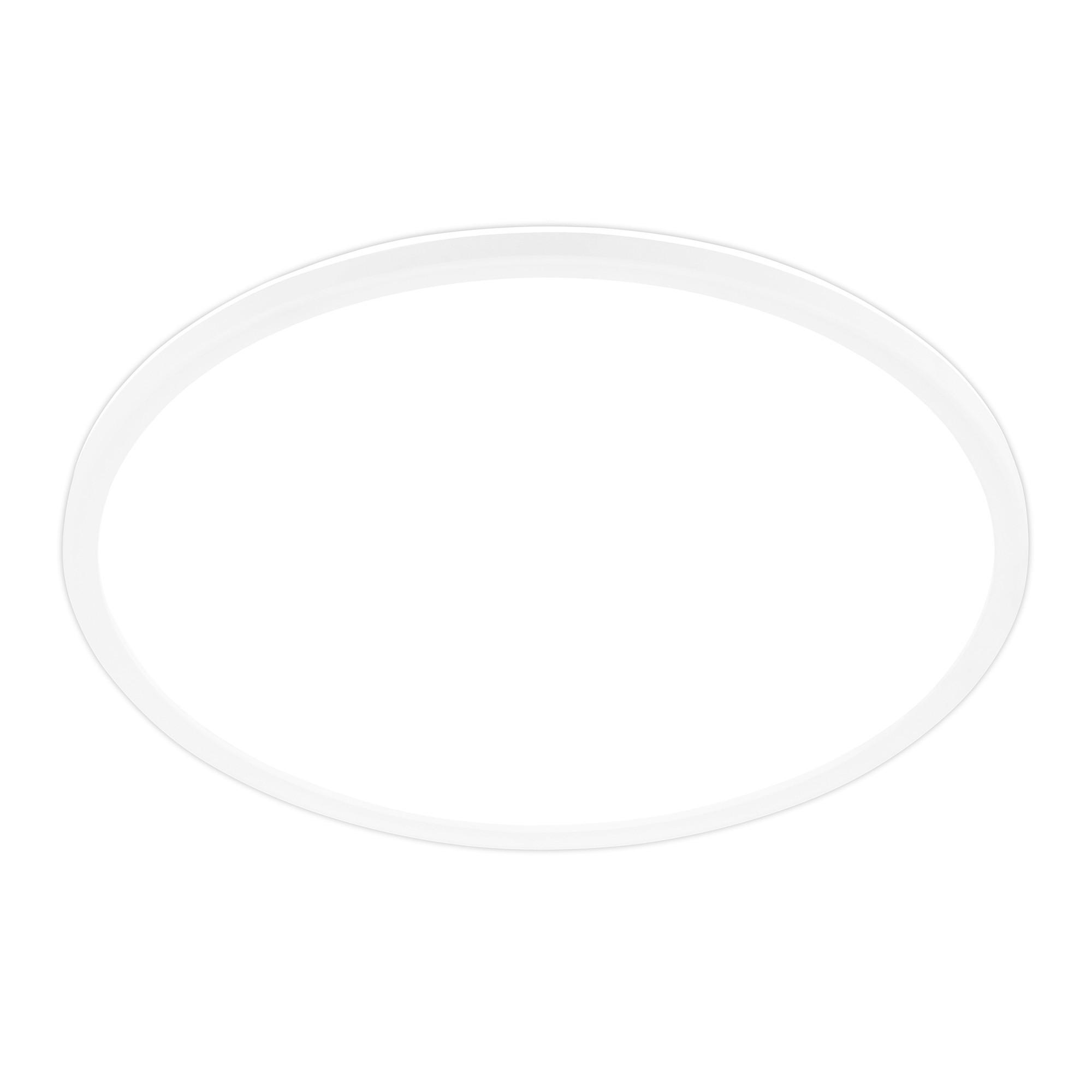 LED-DECKENLEUCHTE Tava A 42/3 cm   - Weiß, Basics, Kunststoff (42/3cm)