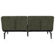 SCHLAFSOFA Webstoff Grün  - Schwarz/Grün, Design, Holz/Textil (184/80/87cm) - Carryhome