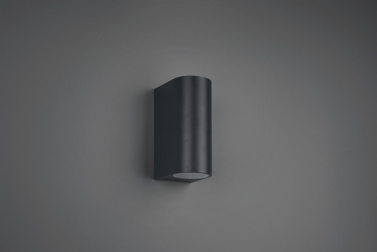 VÄGGLAMPA FÖR UTOMHUS 7/15 cm   - antracit, Basics, metall (7/15cm) - Trio Leuchten