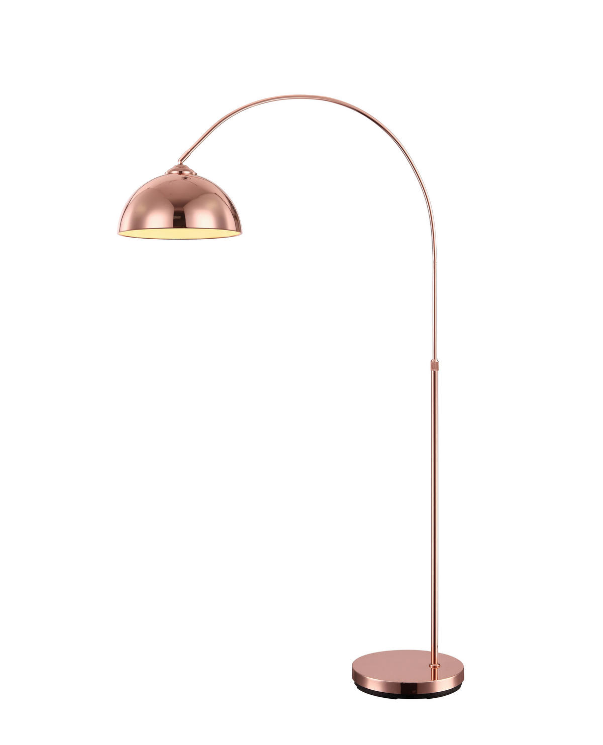 BOGENLEUCHTE 92/30/196 cm    - Kupferfarben, Design, Kunststoff/Metall (92/30/196cm) - Globo
