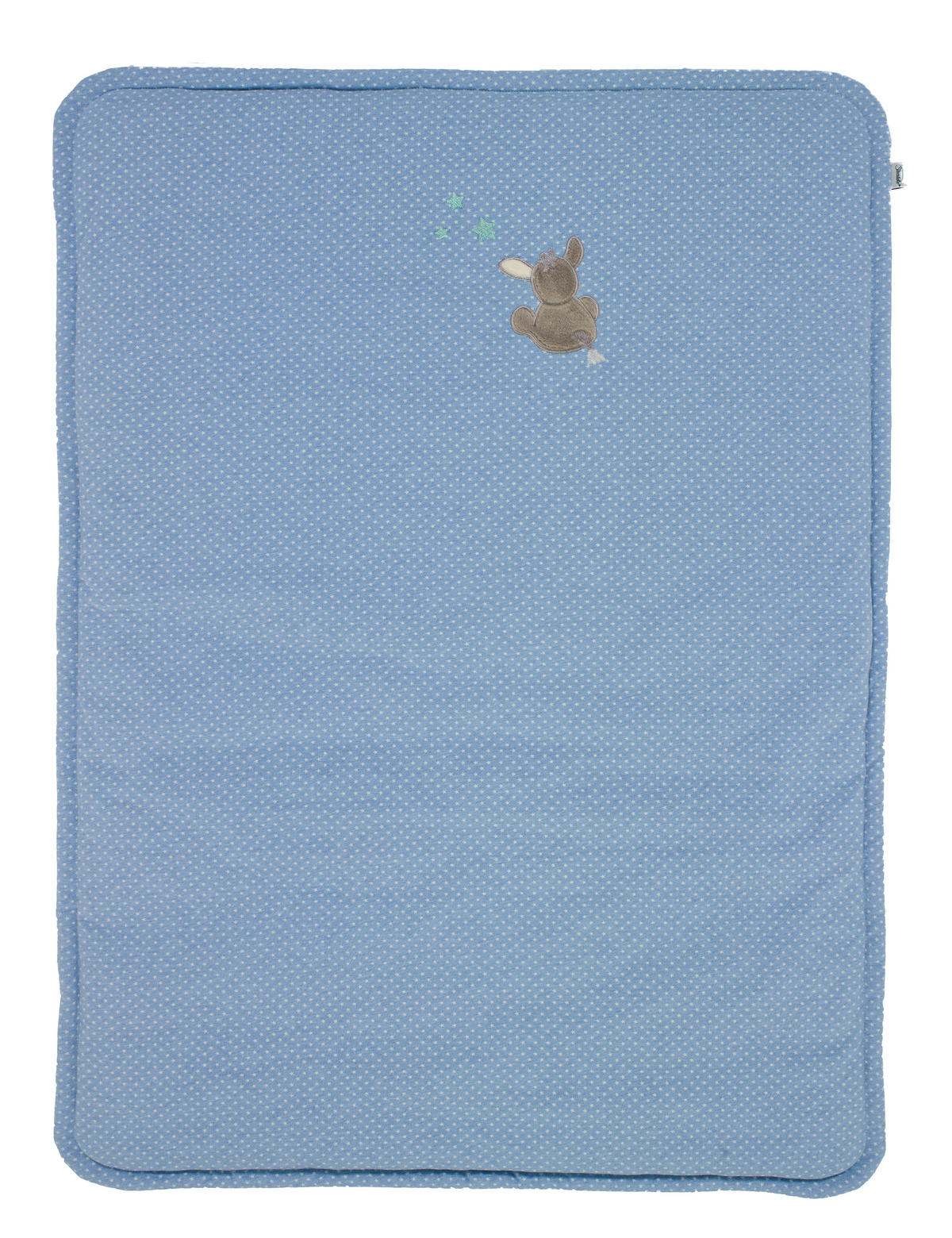 SCHMUSEDECKE Emmi   - Hellblau, Basics, Textil (100/75/1cm) - Sterntaler