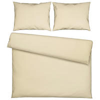 BETTWÄSCHE Uni Satin Satin 200/200 cm  - Gelb, Basics, Textil (200/200cm) - Novel