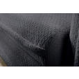 SCHLAFSOFA Struktur Dunkelgrau Zierkissen, Rückenkissen, Bettkasten, Schlaffunktion, Rücken echt, Liegefläche im Originalstoff  - Dunkelgrau/Schwarz, KONVENTIONELL, Kunststoff/Textil (237/94/117cm) - Carryhome