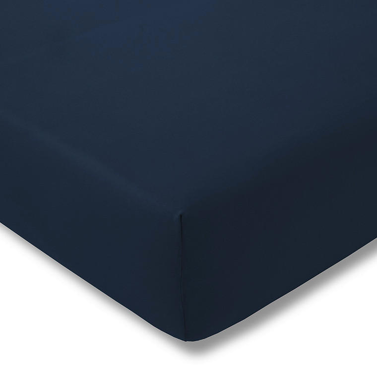 SPANNBETTTUCH Exquisit Single-Jersey  - Dunkelblau, Basics, Textil (150/200cm) - Estella