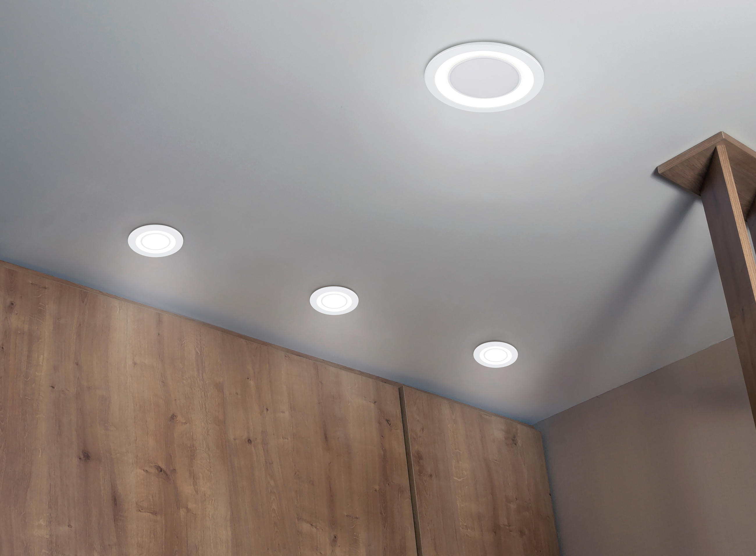 LED-EINBAUSPOT CORE 8,2/3,5 cm   - Weiß, Basics, Kunststoff (8,2/3,5cm) - Trio Leuchten