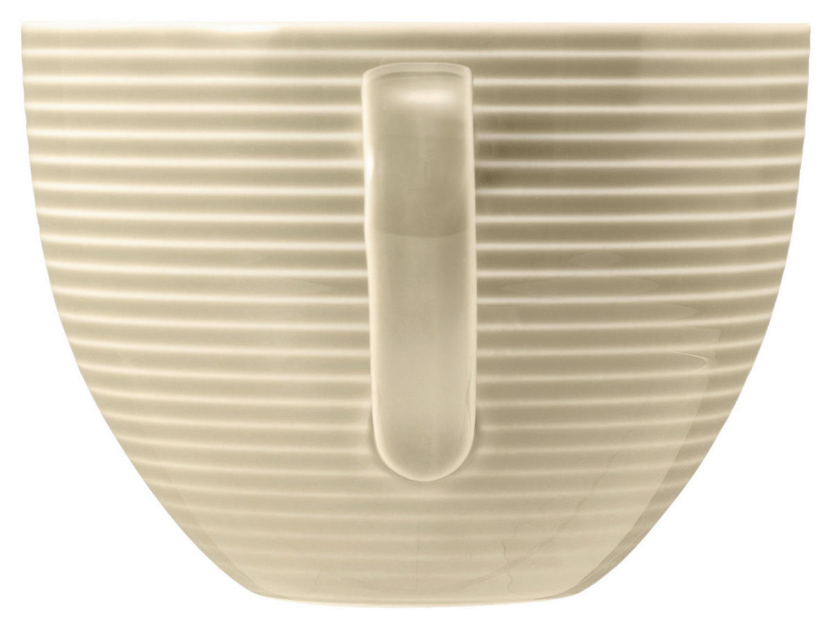 FRÜHSTÜCKSTASSE Beat sandbeige uni 350 ml  - Sandfarben, LIFESTYLE, Keramik (12,8/10,1/7,3cm) - Seltmann Weiden
