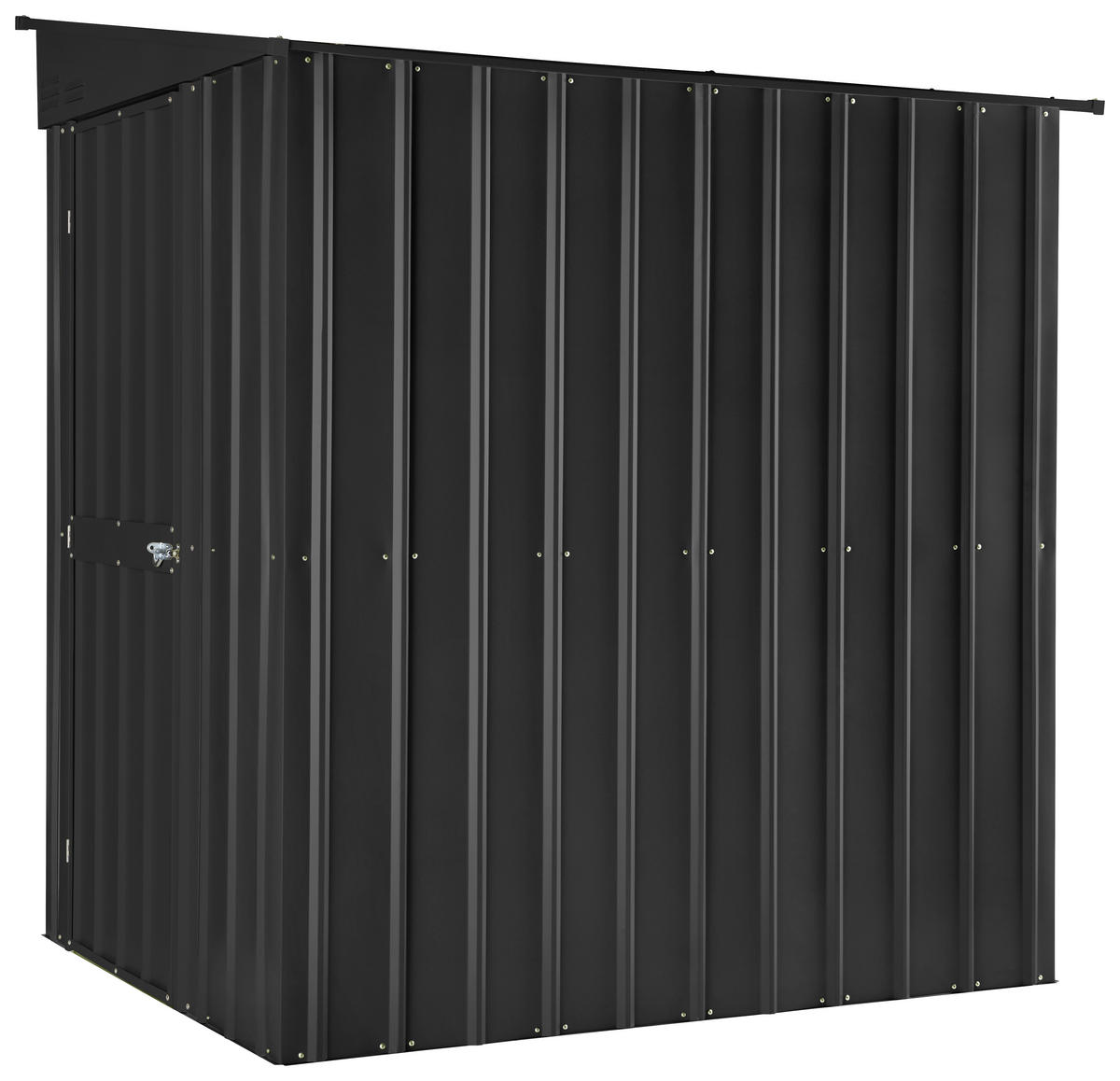 GERÄTEHAUS 155/203/180 cm  - Anthrazit, Basics, Metall (155/203/180cm)