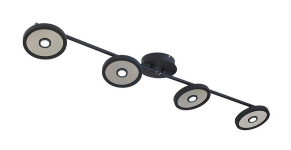 LED-STRAHLER 128/17/14 cm - Schwarz, LIFESTYLE, Kunststoff/Metall (128/17/14cm) - Novel