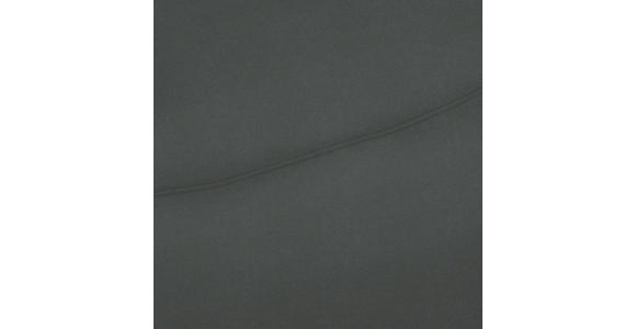 3-SITZER-SOFA in Leder Grau - Schwarz/Grau, Design, Leder/Holz (205/76-97/102cm) - Novel