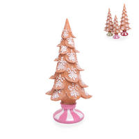 DEKOBAUM - Hellbraun/Rosa, Basics, Kunststoff (12/8/25cm)
