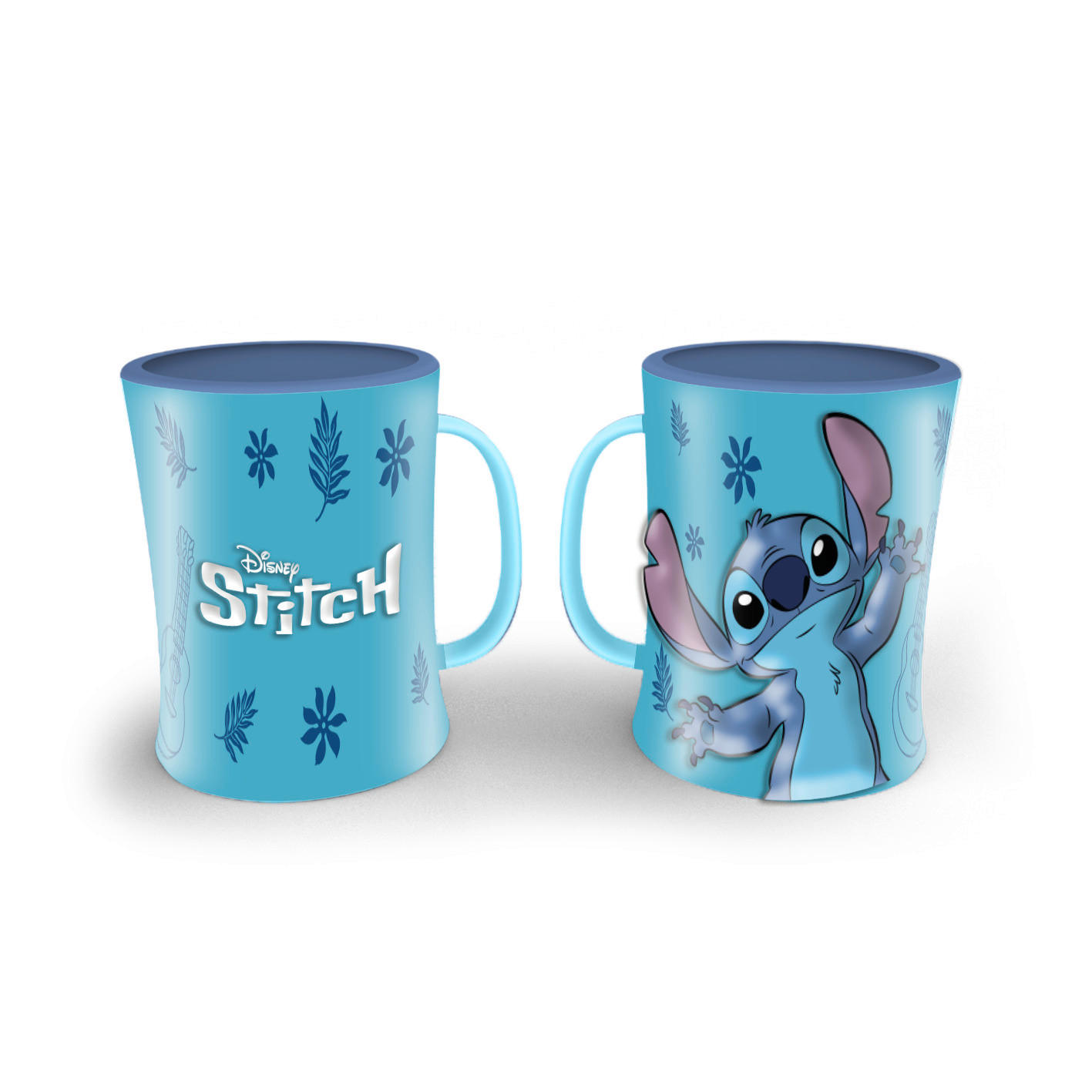 KINDERTASSE Stitch Steinzeug  - Hellblau, Basics, Keramik (13/11,5/9,5cm) - Disney