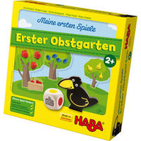 LERNSPIEL Meine ersten Spiel Erster Obstgarten  - Multicolor, Basics, Karton/Naturmaterialien (22,4/22,5/7,3cm) - Haba