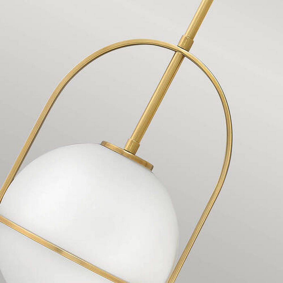 VISEČA SVETILKA  Elstead Somerset      28.9/50.3 cm      E27 - barve medenine, Design, kovina/steklo (28.9/50.3cm) - Elstead Lighting