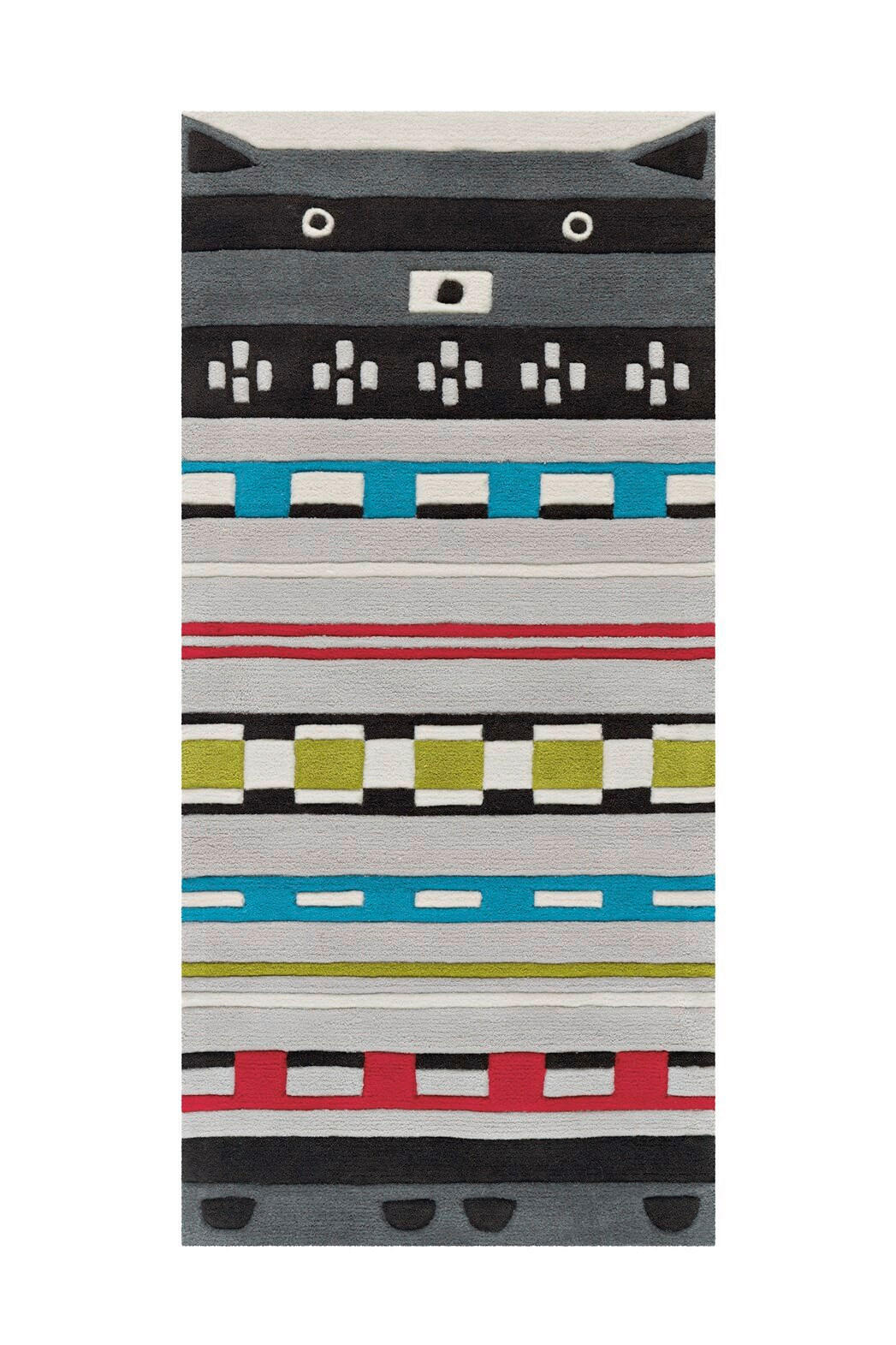 FLACHWEBETEPPICH 75/160 cm  - Multicolor, Design, Textil (75/160cm) - Novel