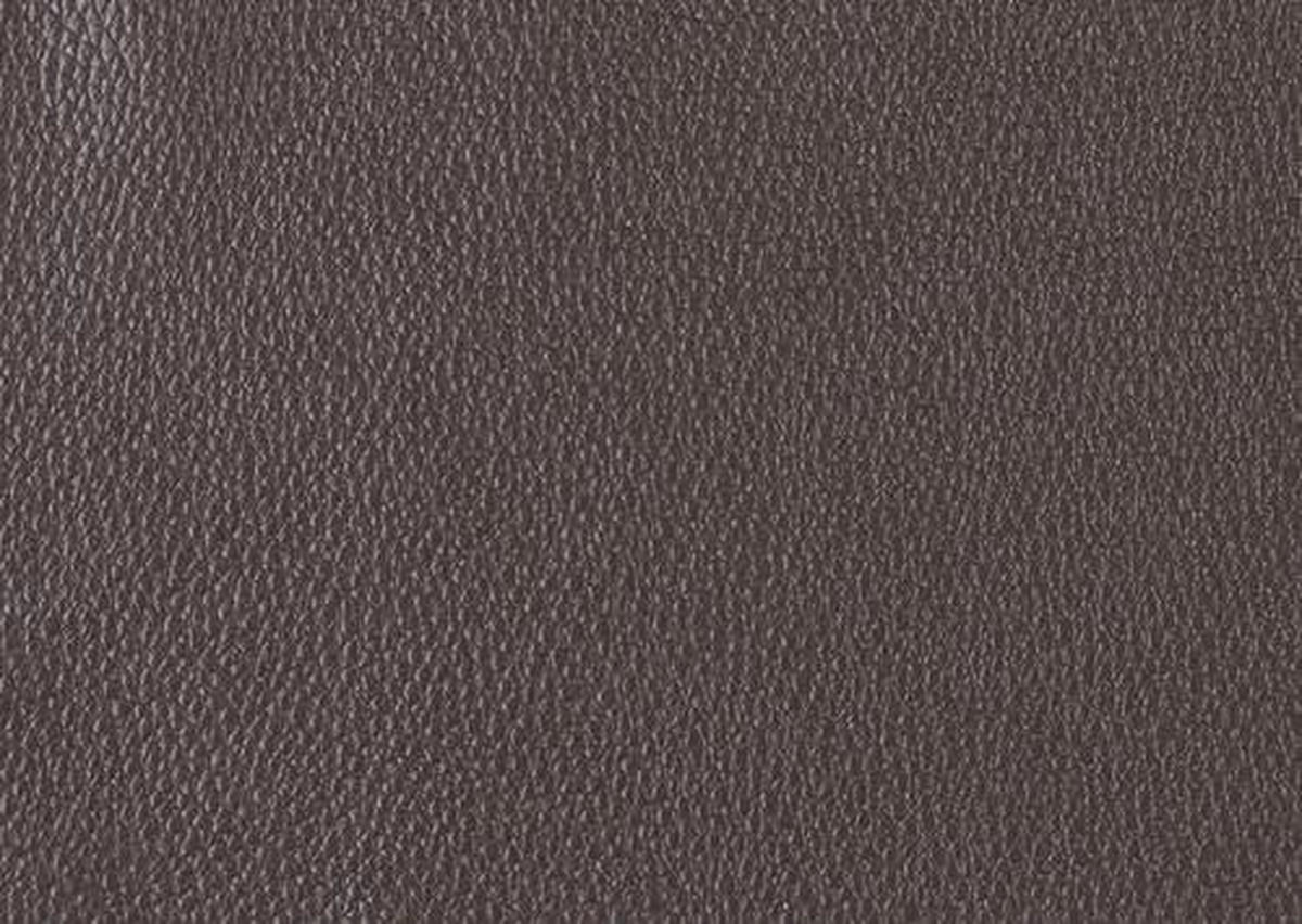 2-SITZER-SOFA  in Echtleder Dunkelbraun   - Dunkelbraun/Schwarz, Design, Leder/Metall (180/82/92cm) - Johann Jakob