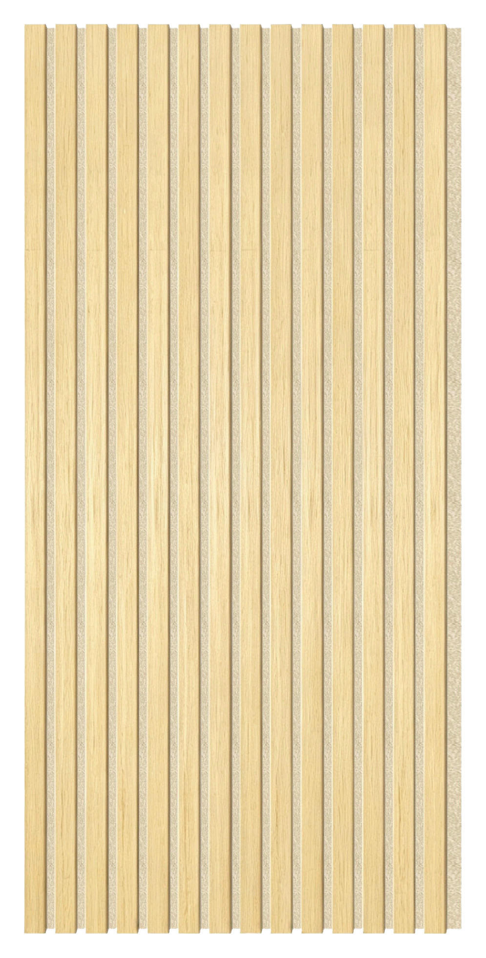AKUSTIKPANEEL Economico Eichefarben 120/56/1,8 cm  - Eichefarben, Basics, Holz/Kunststoff (120/56/1,8cm) - Novel