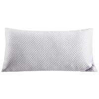 NACKENSTÜTZKISSEN  40/80 cm  - Weiß/Hellblau, KONVENTIONELL, Textil (40/80cm) - Sleeptex