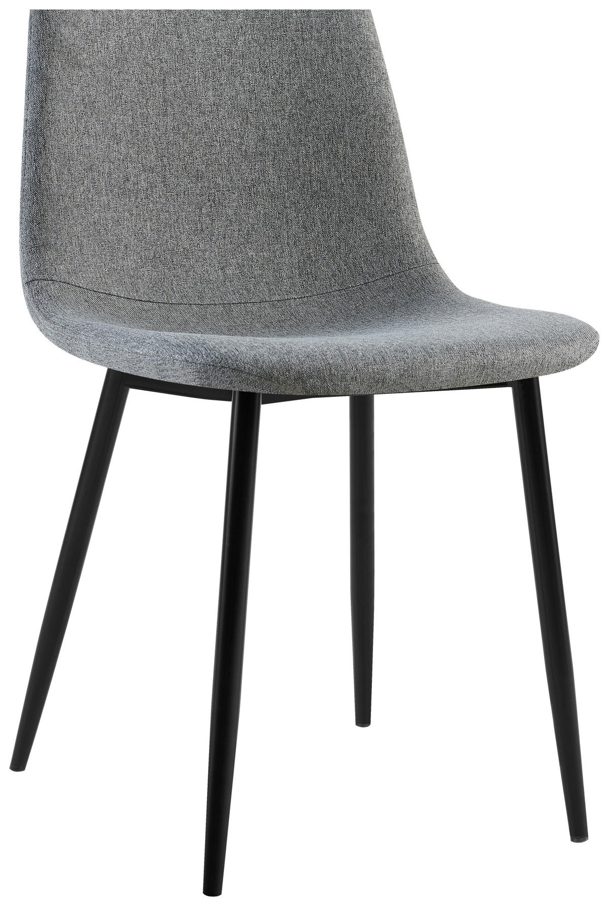 TISCHGRUPPE Grau, Sonoma Eiche  - Grau/Sonoma Eiche, Design, Holz/Textil (44/86/53cm) - Boxxx