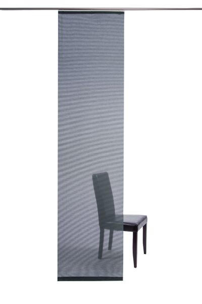 FLÄCHENVORHANG in Blau transparent  - Blau, Design, Textil (60/245cm)